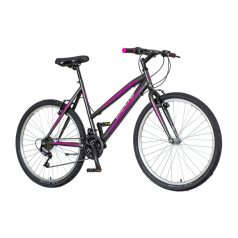   Explorer Lady 26 női MTB kerékpár Grafit-Rózsaszín V-fék