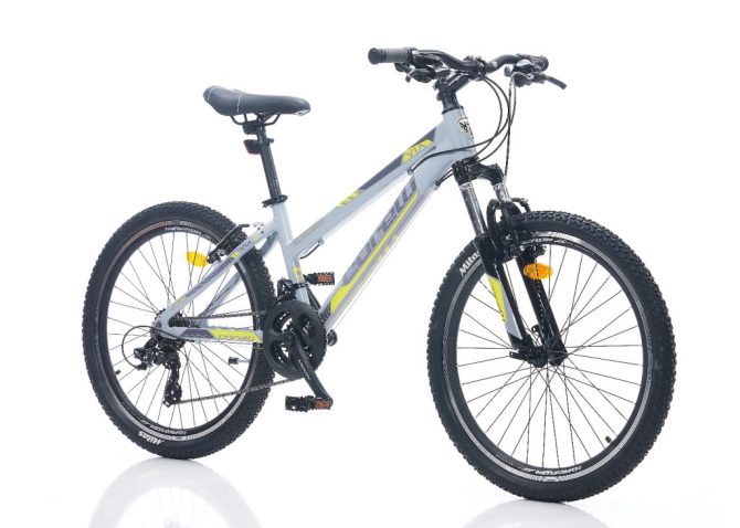 Corelli Via 1.1 24" gyerek MTB könnyűvázas kerékpár Szürke