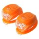 Velotech villogó szett 2led narancs