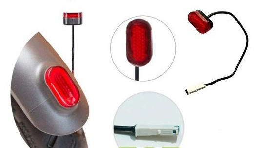 Xiaomi M365 és Pro hátsó lámpa