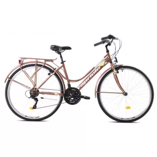   Capriolo Sunrise Lady női trekking kerékpár 17" Bronz