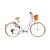Adria Infinity 28 női városi váltós kerékpár Fehér