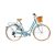 Adria Infinity 28 női városi váltós kerékpár Pisztácia