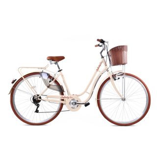 Adria Infinity 28 női városi váltós kerékpár Bézs