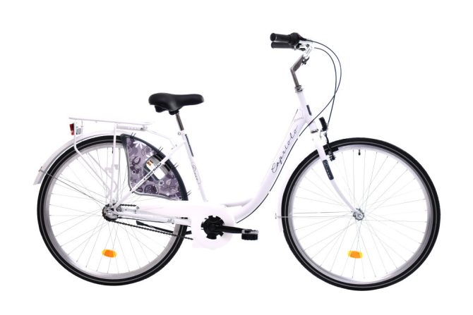 Capriolo Diana női agyváltós városi kerékpár 20" Fehér