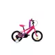 Capriolo Rocket 14" hátra tekerhető gyerek kerékpár Pink