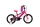 Capriolo Rocket 16" hátra tekerhető gyerek kerékpár Pink