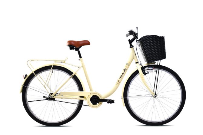 Adria Melody női városi 1 sebességes 26 kerékpár Bézs