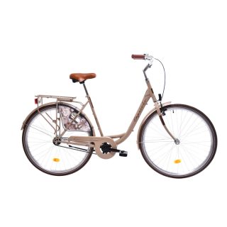   Capriolo Diana 1 sebességes női kontrás városi kerékpár 20" Bézs