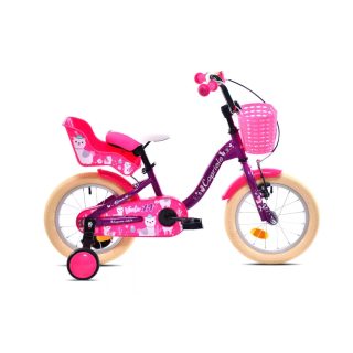 Capriolo Viola 16 gyerek kerékpár Lila-Pink
