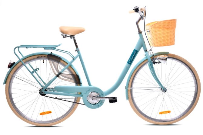 Adria Melody női városi 1 sebességes 28 kerékpár Türkiz