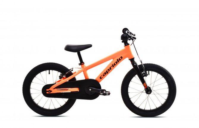 Capriolo LC KID 16" hátra tekerhető gyerek kerékpár Narancs