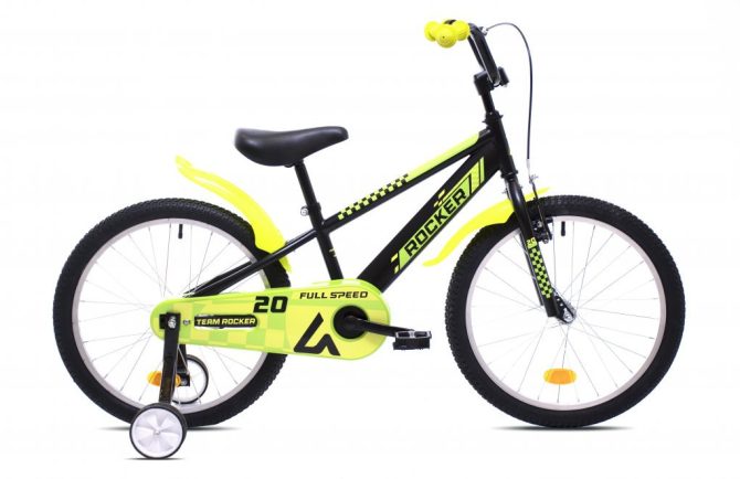 Adria Rocker 20 gyerek kerékpár Fekete