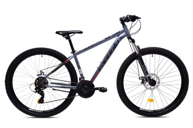 Capriolo Oxigen 29er MTB kerékpár 16" Grafit-Piros
