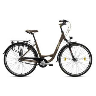 Csepel signo N3 női kerékpár Barna 17"