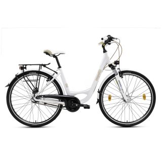Csepel signo N7 női kerékpár fehér 17"