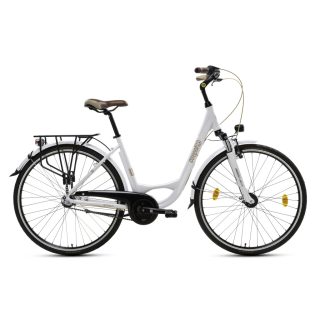 Csepel signo női kerékpár fehér 19"