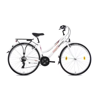   Csepel landrider női trekking kerékpár 21sp fehér 19"