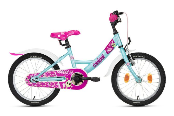 CSEPEL LILY 16" GYEREK KERÉKPÁR TÜRKIZ