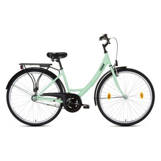 Csepel budapest a 28” gr női városi kerékpár zöld