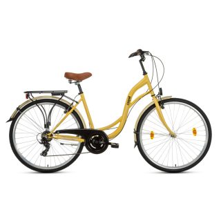 Csepel velence 28"  7sp női városi kerékpár Krém