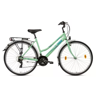   Csepel landrider női trekking kerékpár 21sp Menta 17"