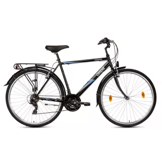 Csepel landrider férfi kerékpár 21sp fekete 19"