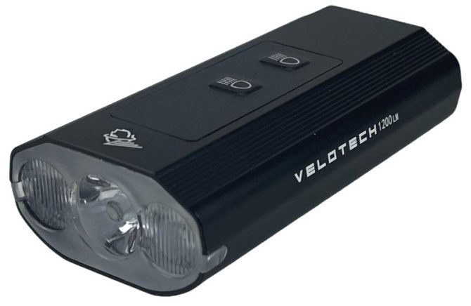 Első lámpa Velotech Pro 1200L 3ld