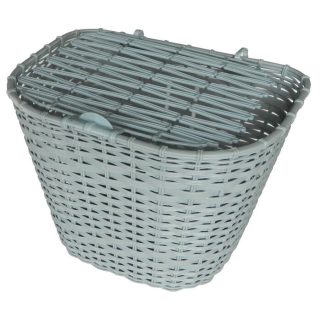 Kosár első szürke műanyag
