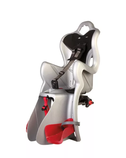 Gyermekülés BIKEFUN B-ONE CLAMP EZÜST