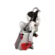 Gyermekülés BIKEFUN B-ONE CLAMP EZÜST