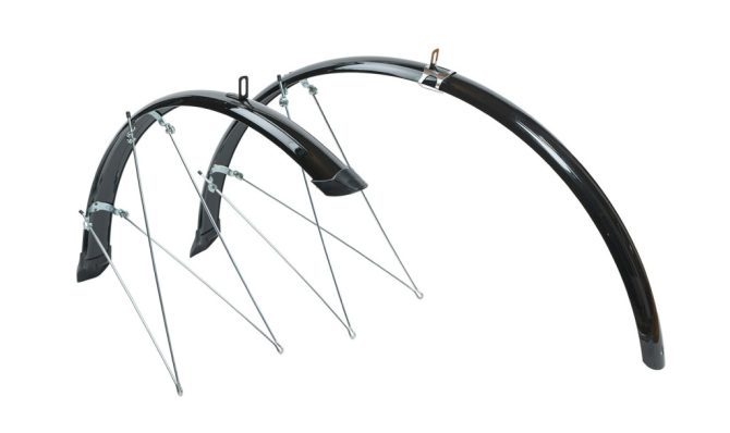 Sárvédő BIKEFUN TREKKING aluplastic FEKETE