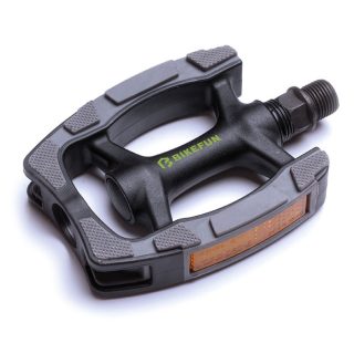   Pedál BIKEFUN TRIP city csúszásmentes fekete-szürke - C097/BF