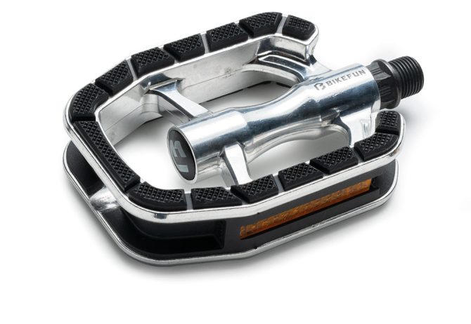 Pedál BIKEFUN SOLE KRATON alu, csúszásmentes - C337