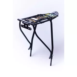   Csomagtartó BIKEFUN MULTIRACK DISC Alu 24-28 feket állítható tárcsafékhez - CL-549-1-BLK