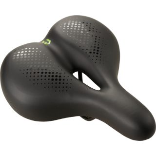   Nyereg BIKEFUN SIENA Comfort trekking fekete Memory Foam - D392MF