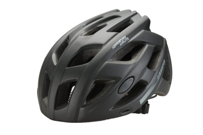 Fejvédő BIKEFUN ADVENTURE FEKETE