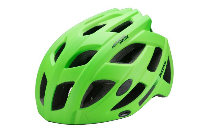 Fejvédő BIKEFUN ADVENTURE ZÖLD