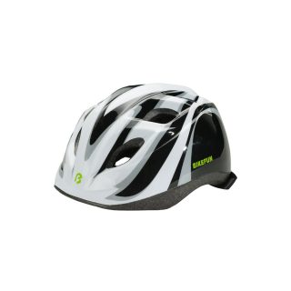 Fejvédő BIKEFUN JUNIOR FEKETE/FEHÉR