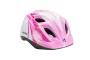 Fejvédő BIKEFUN JUNIOR PINK/FEHÉR
