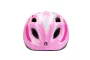Fejvédő BIKEFUN JUNIOR PINK/FEHÉR