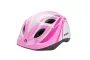 Fejvédő BIKEFUN JUNIOR PINK/FEHÉR