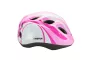 Fejvédő BIKEFUN JUNIOR PINK/FEHÉR