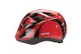 Fejvédő BIKEFUN JUNIOR PIROS/FEHÉR