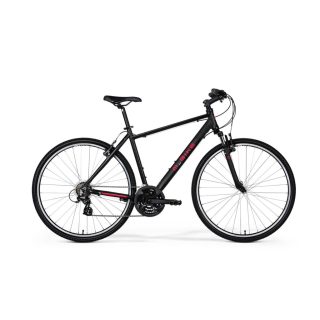 M-BIKE CRS-10V FEKETE/PIROS 46 cm