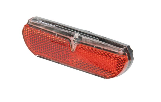 Lámpa BIKEFUN BLOCK USB hátsó, csomagtartóra - JY-556C