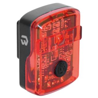 Lámpa BIKEFUN NIT USB hátsó - JY-6080A-T1