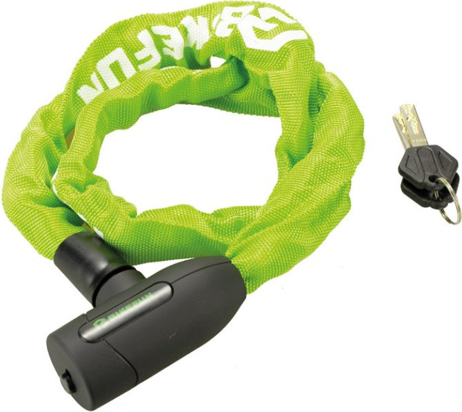 Lakat BIKEFUN CITYCHAIN 2 lánc 5x850 mm, ZÖLD