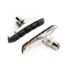 Fékpofa BIKEFUN MTB 72 mm menetes cartridge, ezüst - MTB-945VC-SLVBK