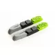 Fékbetét BIKEFUN MTB 72 mm menetes cartridge, zöld/fekete/szürke csak gumi - MTB-955VCR